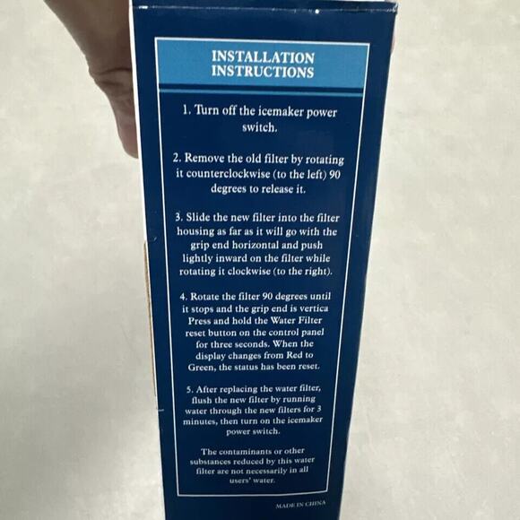 3 pack Coach CF5 Refrigerator Water Filter Replaces EPTWFUO1 ULTRA-l l NWT - Picture 3 of 4
